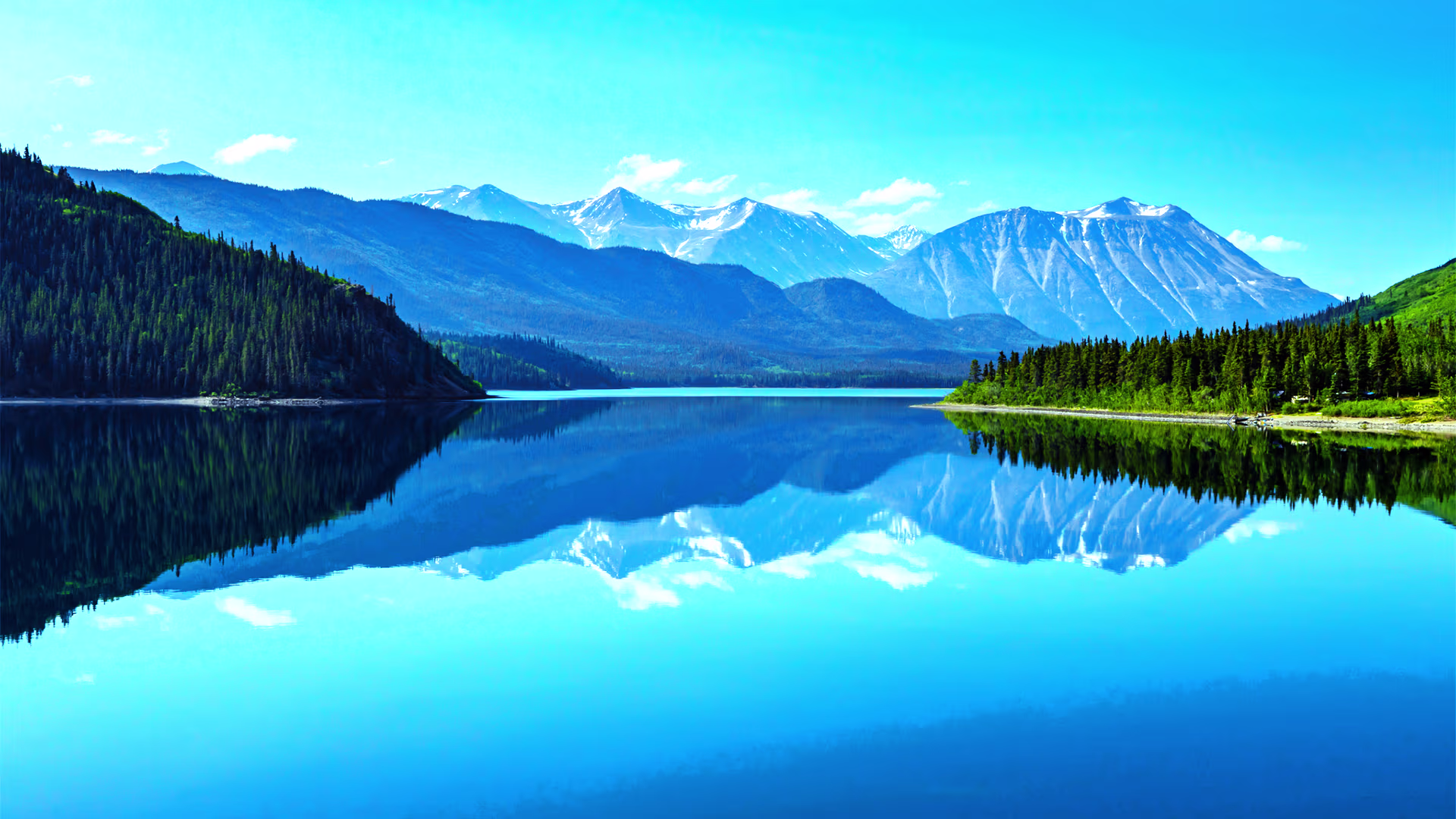 Scenic view of Alaska