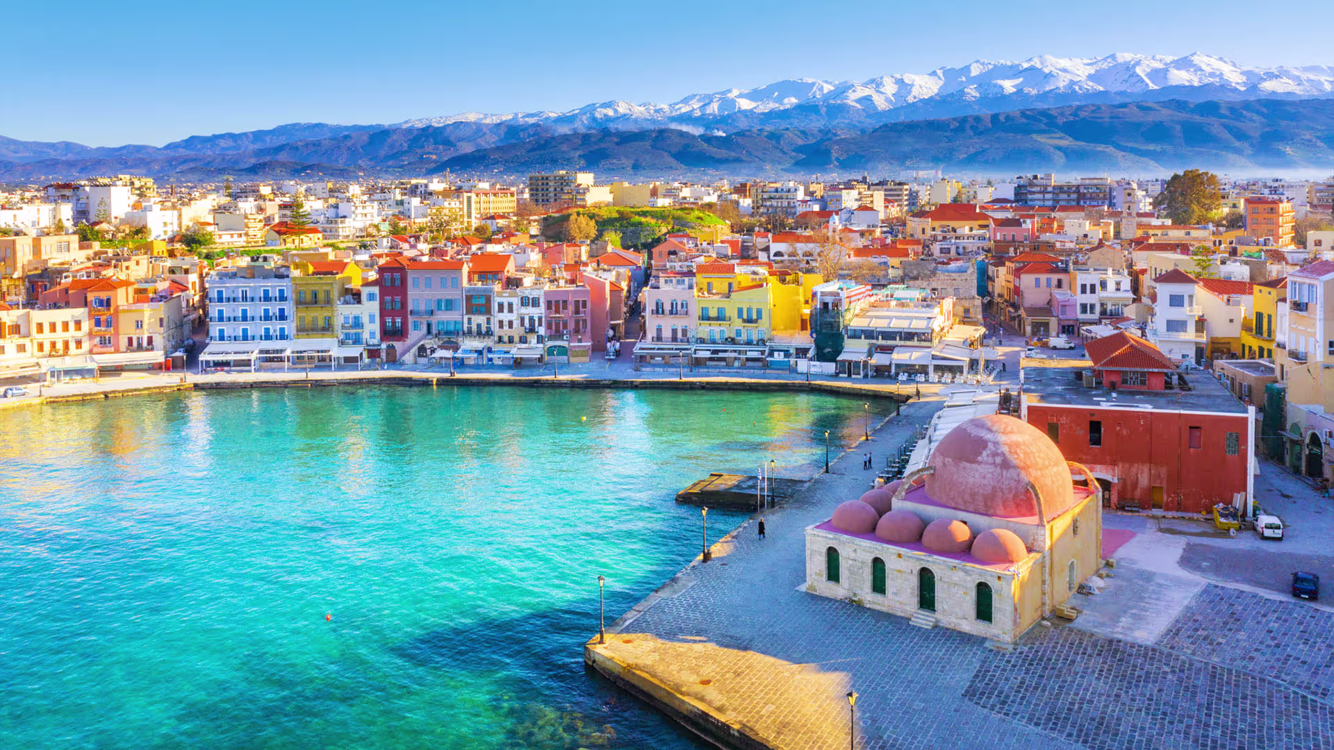 Scenic view of Crete