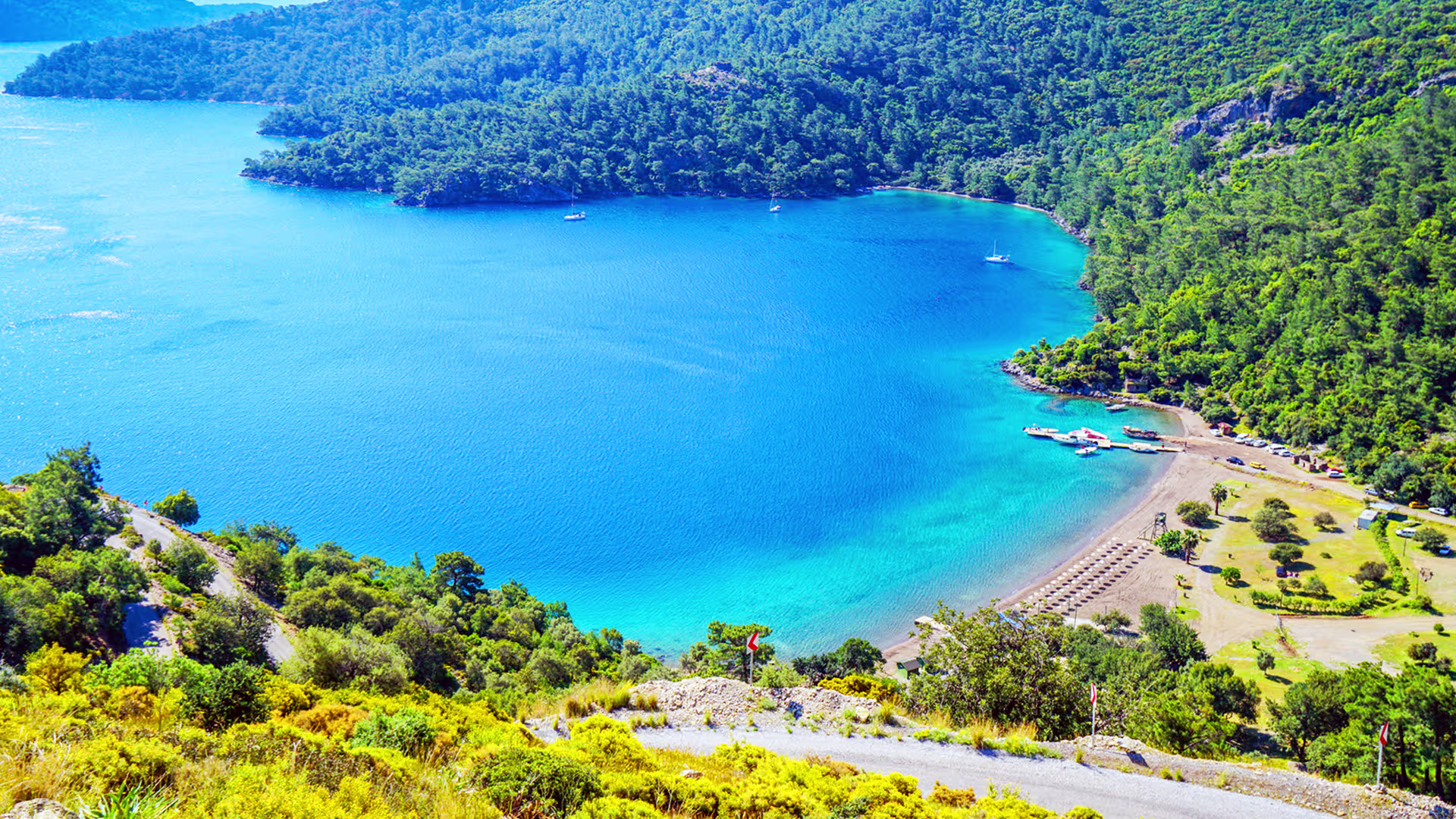 Scenic view of Dalaman