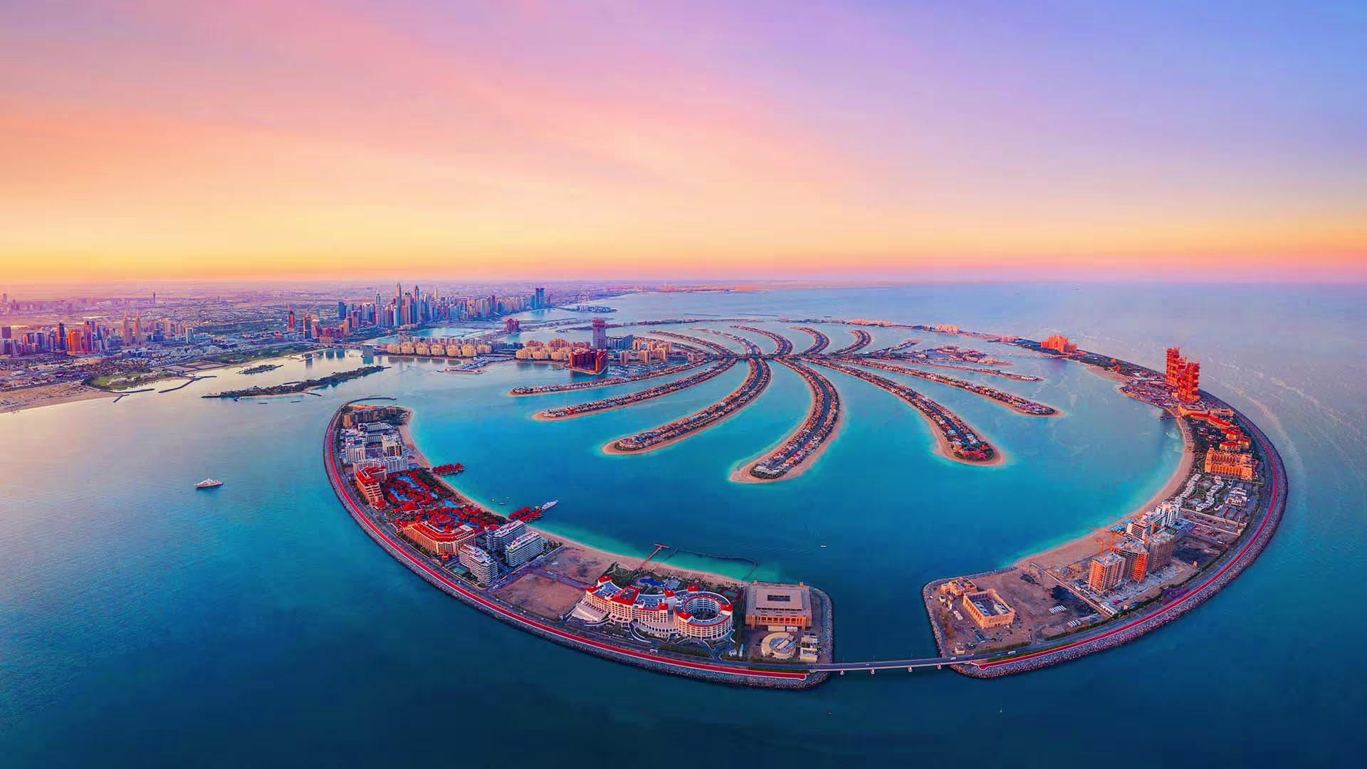 Scenic view of Dubai