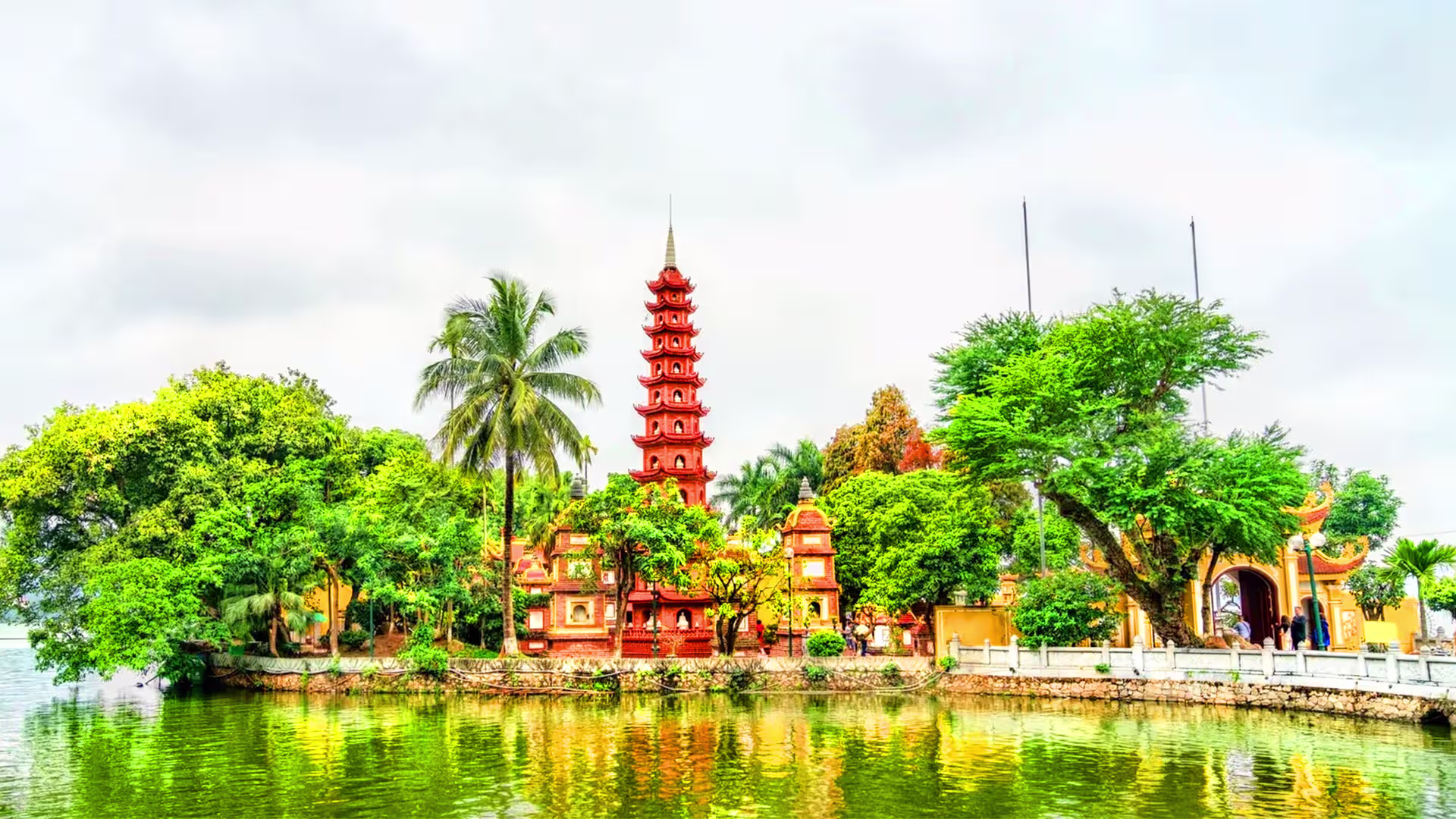 Scenic view of Hanoi