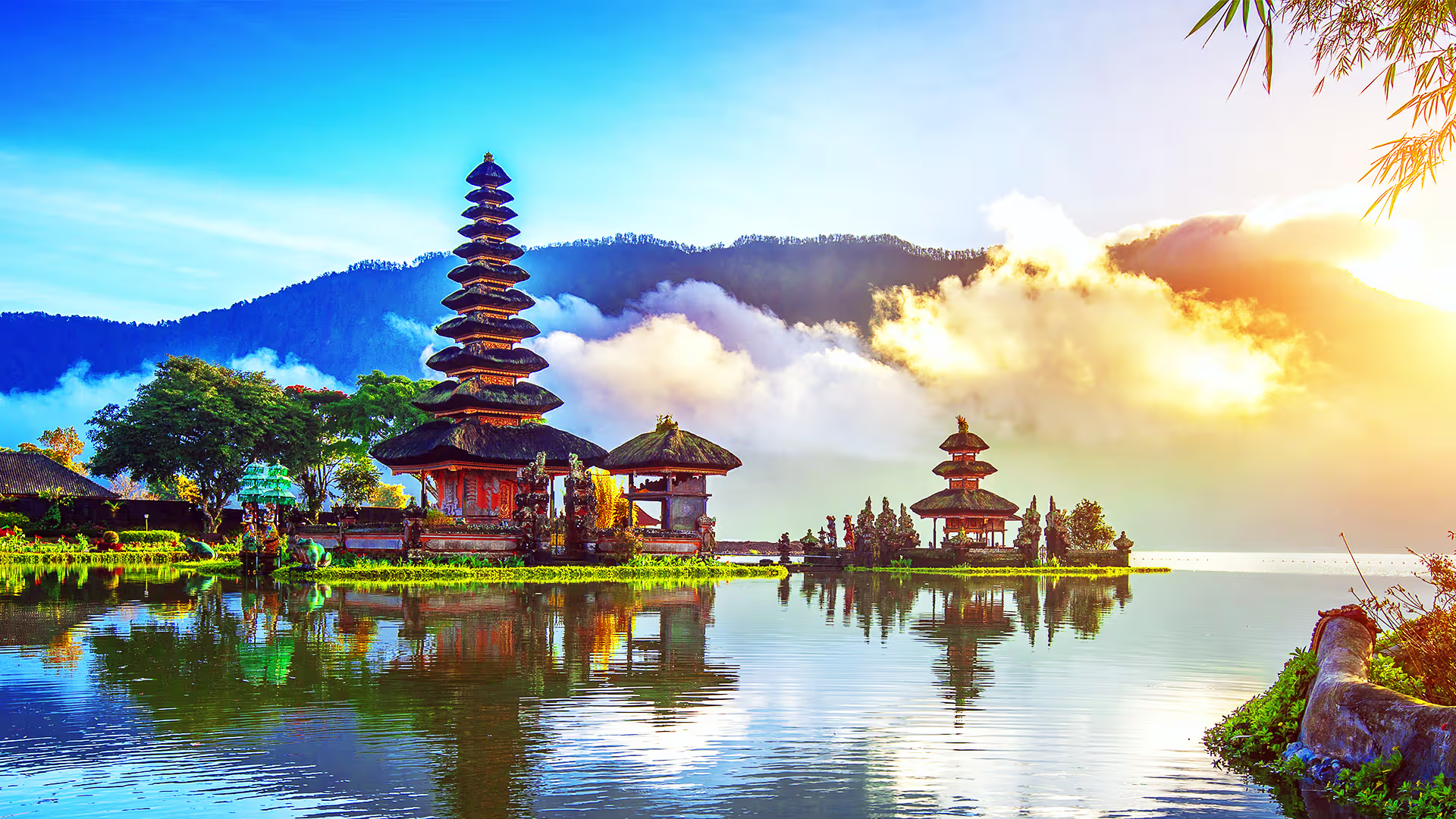 Scenic view of Indonesia