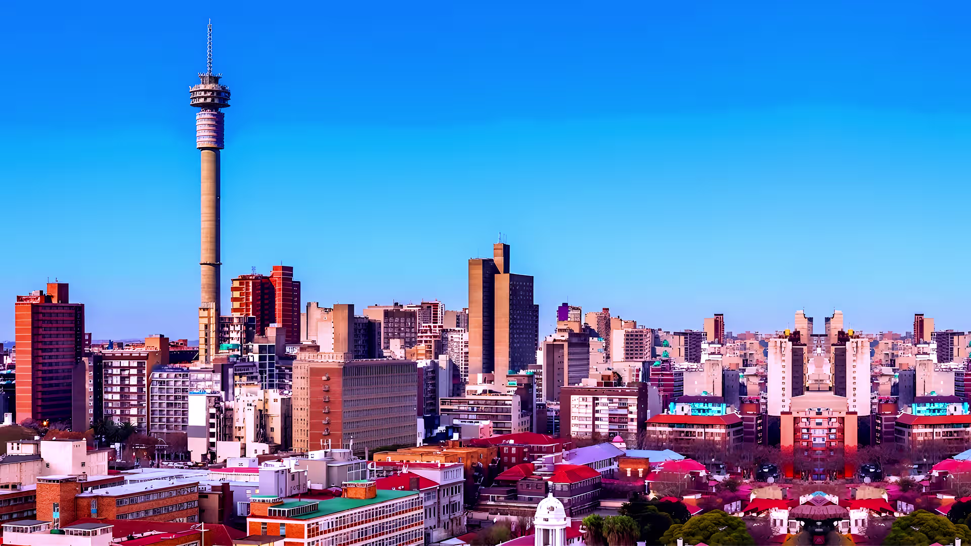Scenic view of Johannesburg