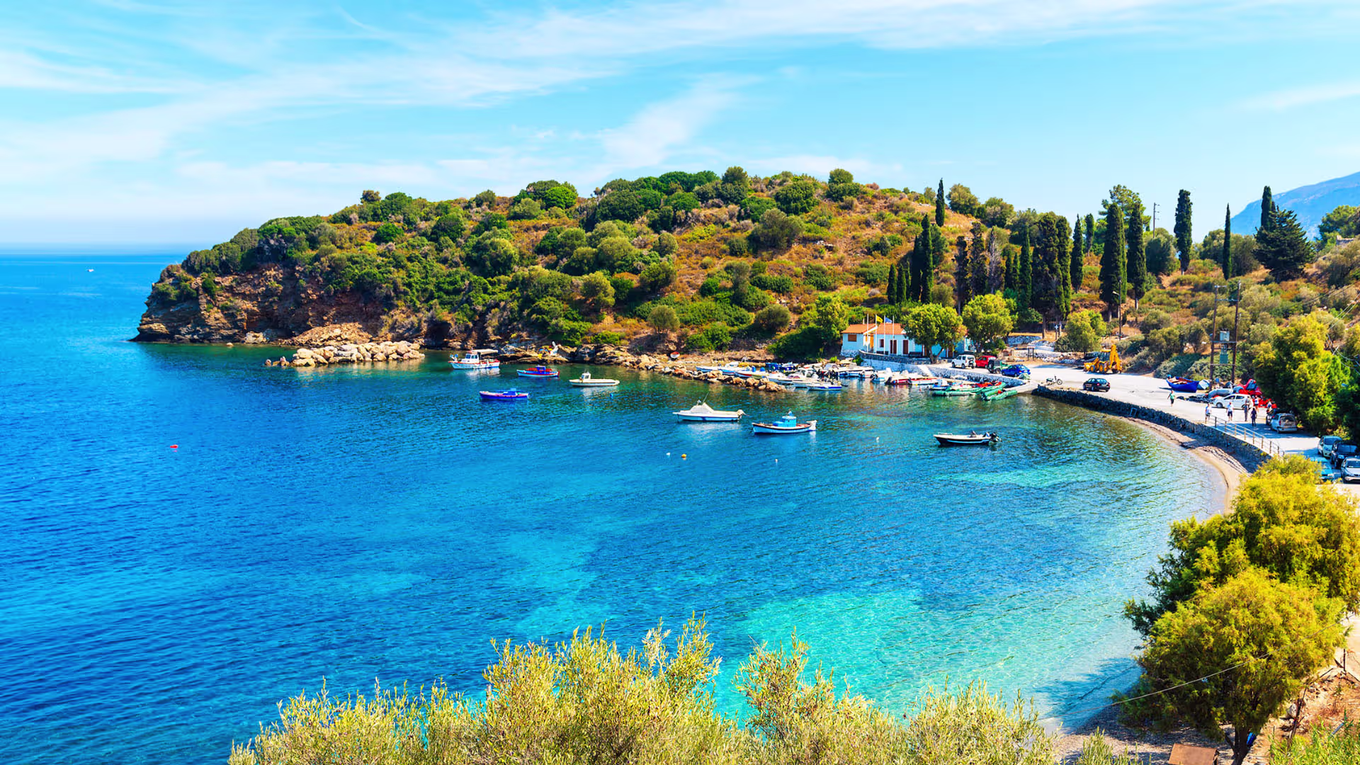 Scenic view of Kos