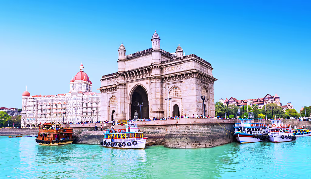 Scenic view of Mumbai