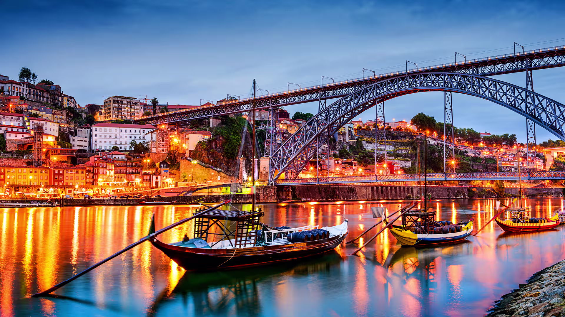 Scenic view of Porto