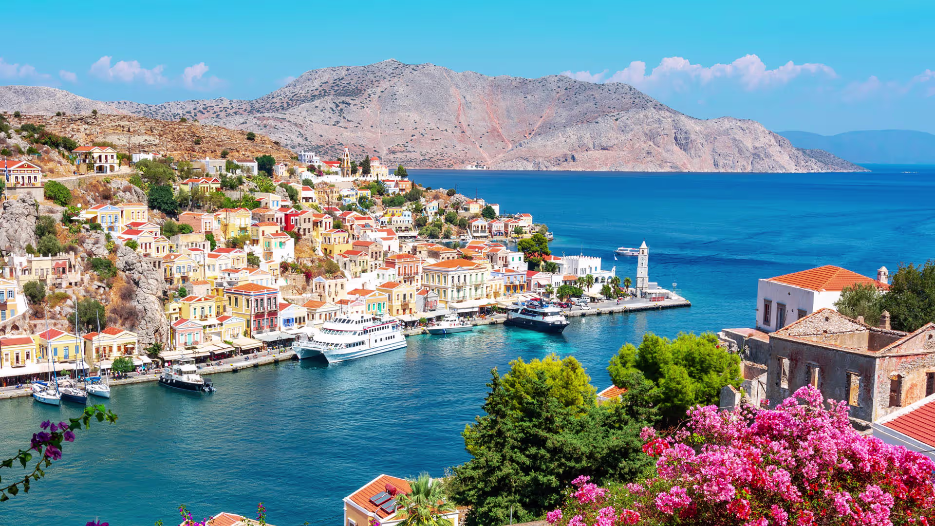 Scenic view of Rhodes