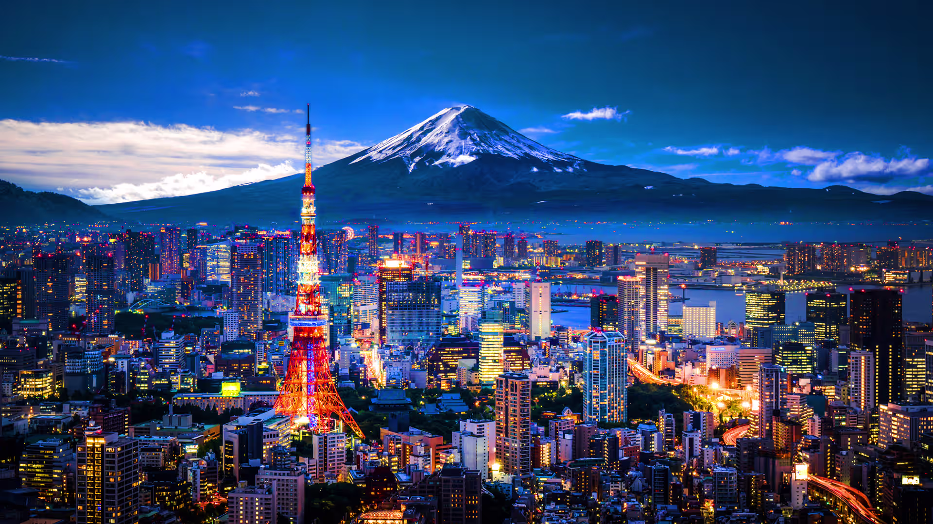 Scenic view of Tokyo