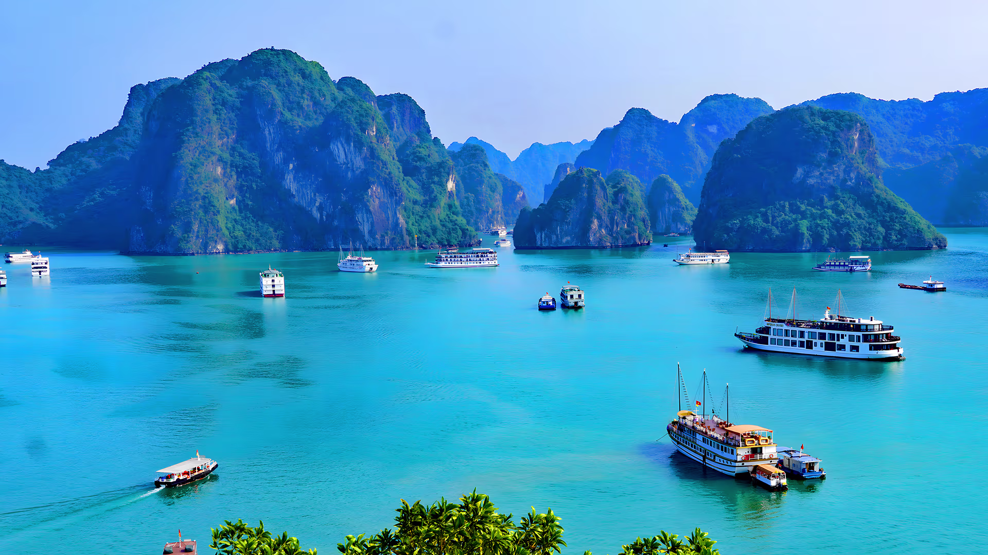 Scenic view of Vietnam