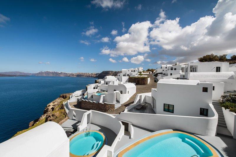 Grand Ambassador Santorini: Caldera Views and Sunset Skies